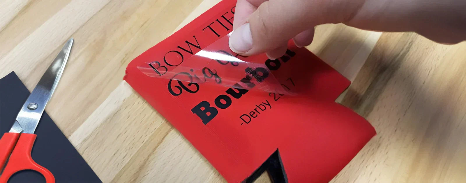 How to Decorate Can Koozies with HTV