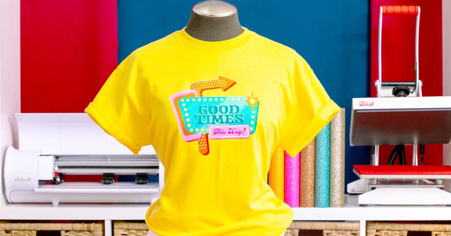 The Next Big Thing - Sublimation on Glitter HTV