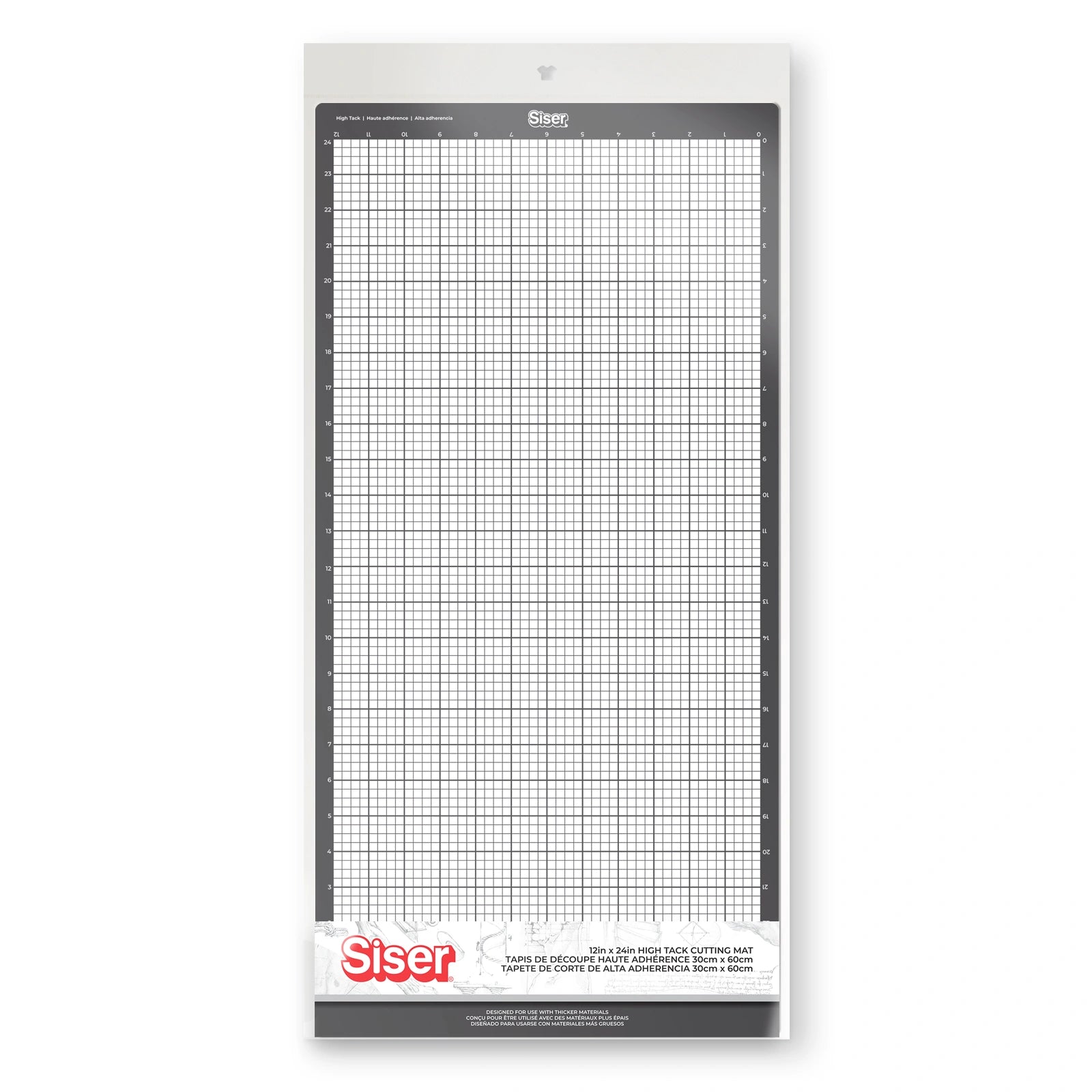 12 in x 24 in High Tack Cutting Mat – Siser Store